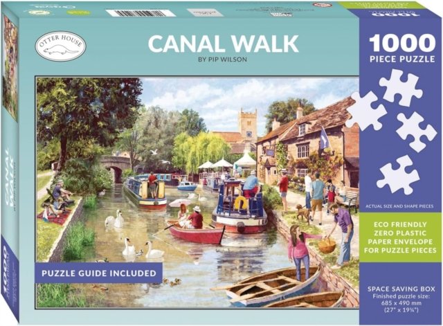 Jigsaw 1000 Piece - Canal Walk (L)