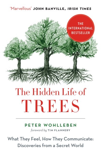 Book cover of Hidden Life of Trees by Peter Wohlleben