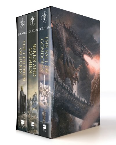 The Great Tales of Middle-earth Boxed Set: The Children of HuRin, Beren and LuThien & the Fall of Gondolin