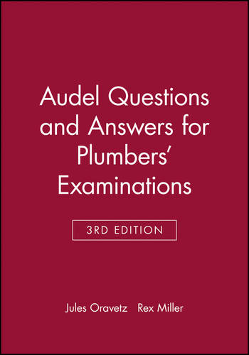 Questions and Answers for Plumber′s Examinations Oravetz Paperback 9780025935105
