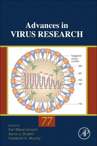 Advances in Virus Research Maramorosch Shatkin Murphy Hardback Volume 77