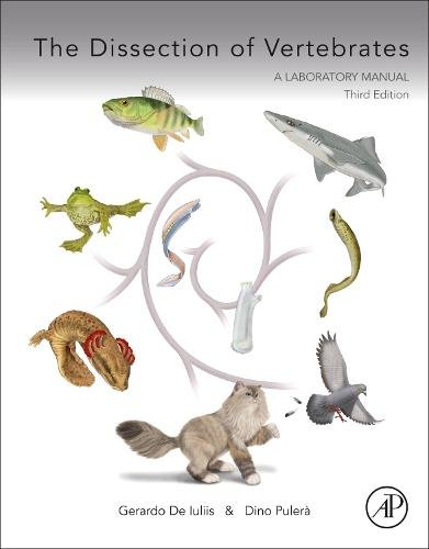 The Dissection of Vertebrates De Iuliis Pulerà Paperback Academic Press 3e
