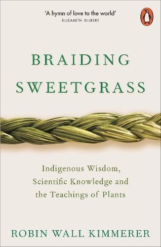 Book cover of Braiding Sweetgrass by Robin Wall Kimmerer