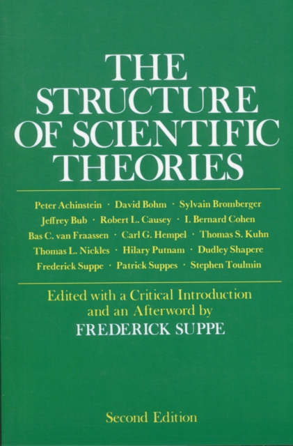 The Structure of Scientific Theories Suppe Paperback 9780252006340