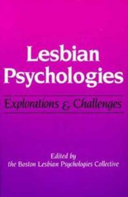 Lesbian Psychologies – EXPLORATIONS AND CHALLENGES Sahli Cavallaro Paperback