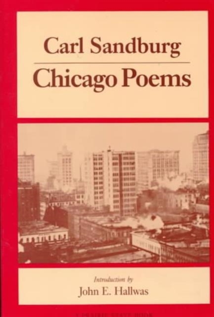 Chicago Poems Sandburg Paperback John Wiley & Sons 9780252062346