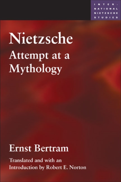 Nietzsche – Attempt at a Mythology Bertram Norton Paperback John Wiley & Sons