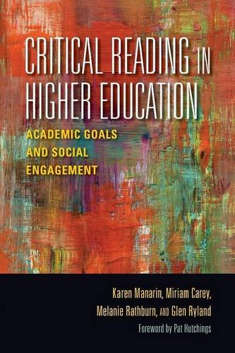 Critical Reading in Higher Education – Academic Goals and Social Engagement