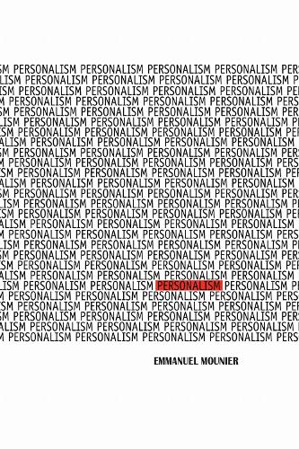 Personalism Mounier Paperback MR – University of Notre Dame Press 9780268004347