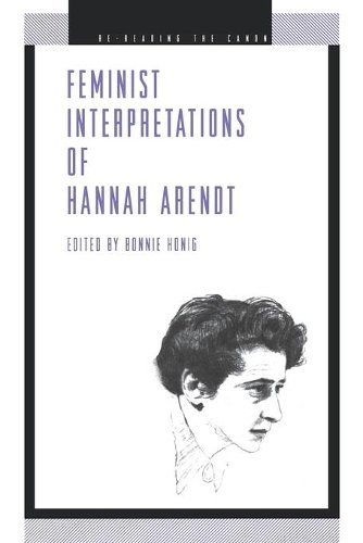 Feminist Interpretations of Hannah Arendt Honig Paperback Penn State University
