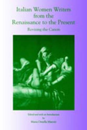 Italian Women Writers from the Renaissance to the Present – Revising the Canon