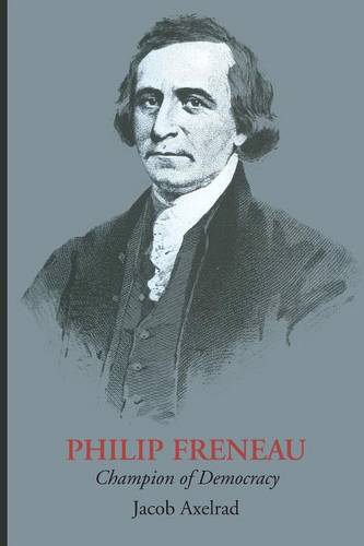 Philip Freneau – Champion of Democracy Axelrad Paperback John Wiley & Sons