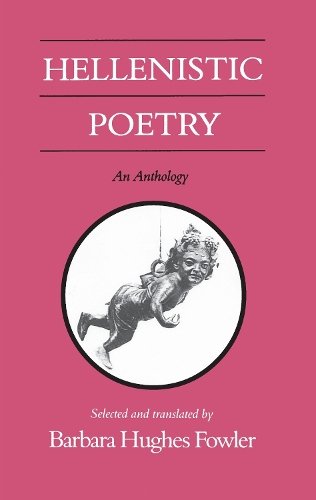Hellenistic Poetry – An Anthology Fowler Hardback MP–WIS Uni of Wisconsin