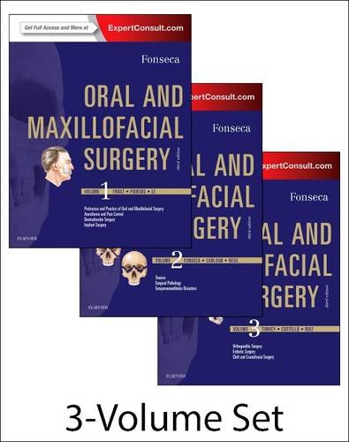 Oral and Maxillofacial Surgery 3-Volume Set Fonseca multi-part set 3e