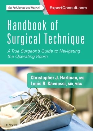 Handbook of Surgical Technique Hartman Kavoussi Paperback 9780323462013