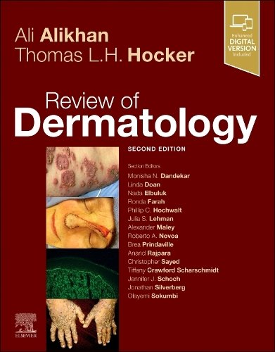 Review of Dermatology Alikhan Hocker Paperback 9780323653862 2e