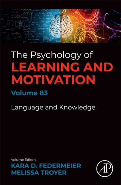 Psychology of Learning and Motivation Federmeier Hardback Volume 83