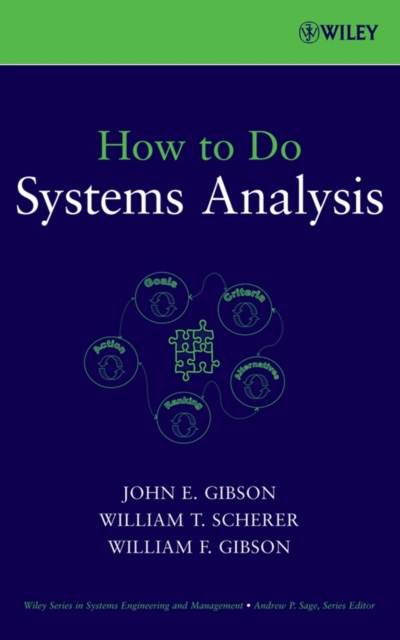 How to Do Systems Analysis Gibson Hardback Wiley–Blackwell 9780470007655
