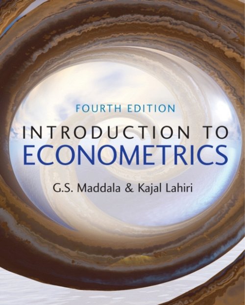 Introduction to Econometrics 4e Maddala Paperback John Wiley & Sons