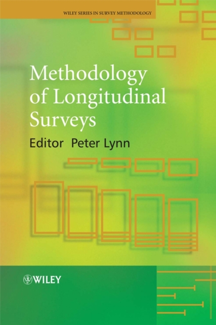 Methodology of Longitudinal Surveys Lynn Hardback Wiley–Blackwell 9780470018712