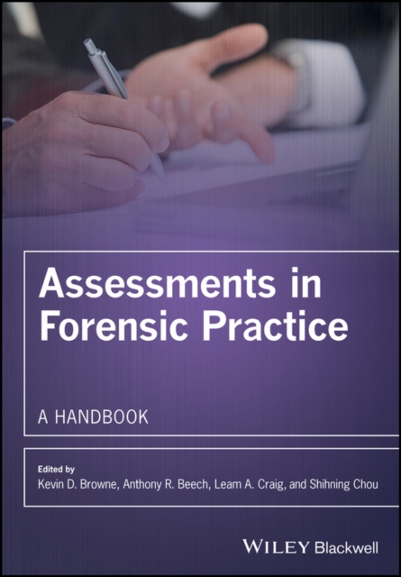 Assessments in Forensic Practice – A Handbook Browne Paperback Wiley–Blackwell