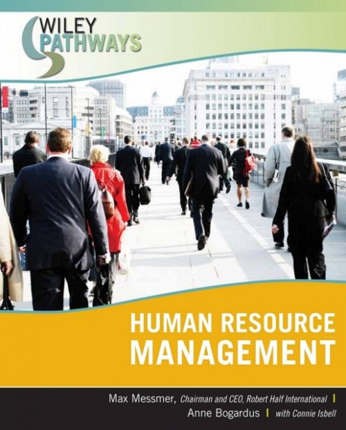 Wiley Pathways Human Resource Management Messmer Paperback John Wiley & Sons