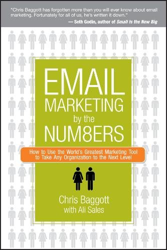 Email Marketing By the Numbers Baggott Sales Hardback John Wiley & Sons