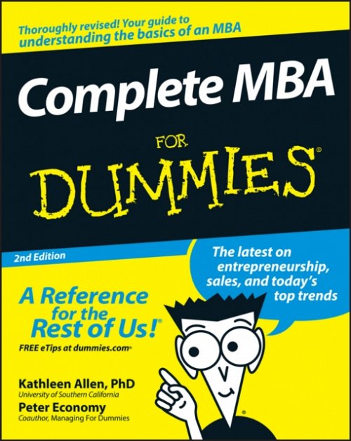 Complete MBA For Dummies 2e Allen Paperback John Wiley & Sons 9780470194294