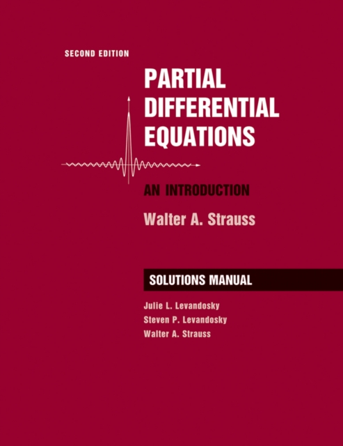 Student Solutions Manual to accompany Partial Differential Equations – An Intro…