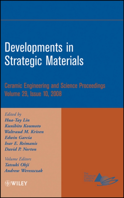 Developments in Strategic Materials Lin Hardback John Wiley & Sons 9780470345009