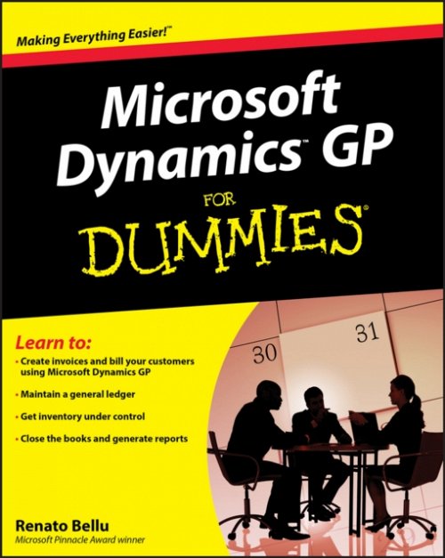 Microsoft Dynamics GP For Dummies Bellu Paperback John Wiley & Sons