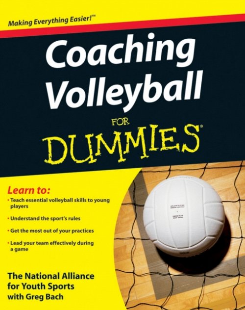 Coaching Volleyball For Dummies National Allian Paperback John Wiley & Sons