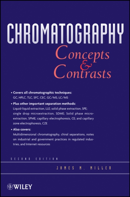 Chromatography – Concepts and Contrasts 2e Miller Paperback Wiley–Blackwell