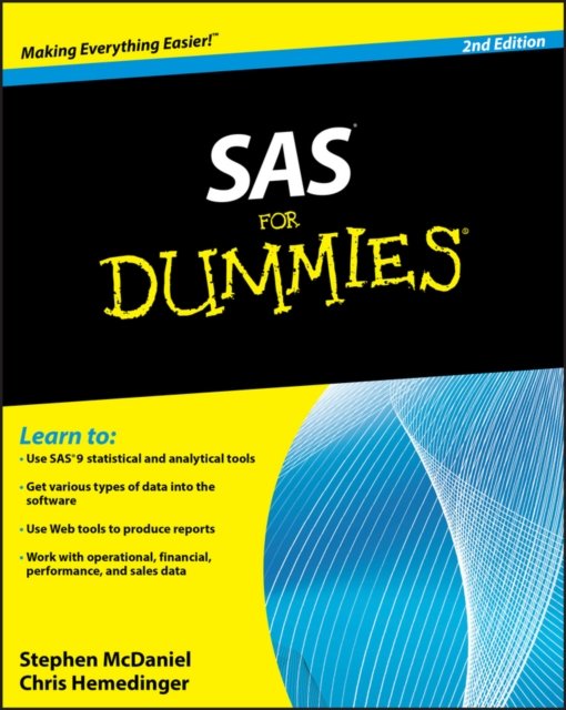 SAS For Dummies 2e McDaniel Paperback John Wiley & Sons 9780470539682