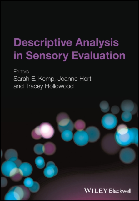 Descriptive Analysis in Sensory Evaluation Kemp Hardback Wiley–Blackwell