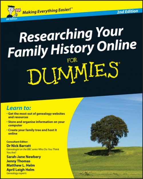 Researching Your Family History Online For Dummies 2e Barratt Paperback