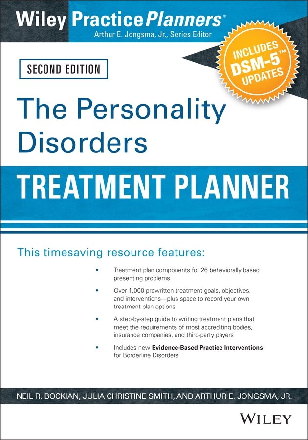 The Personality Disorders Treatment Planner: Includes DSM–5 Updates Bockian
