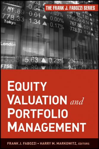 Equity Valuation and Portfolio Management Fabozzi Hardback John Wiley & Sons