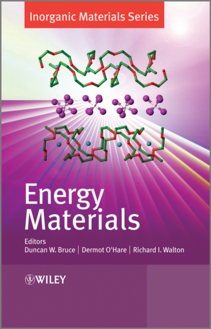 Energy Materials Bruce Hardback Wiley–Blackwell 9780470997529