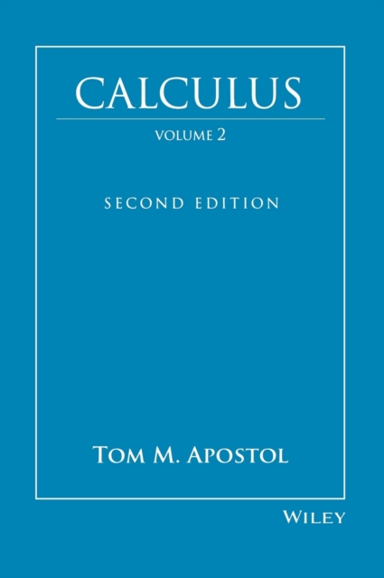 Calculus Multi–Variable Calculus & Linear Algebra with Applic to Diff Equat 2e …