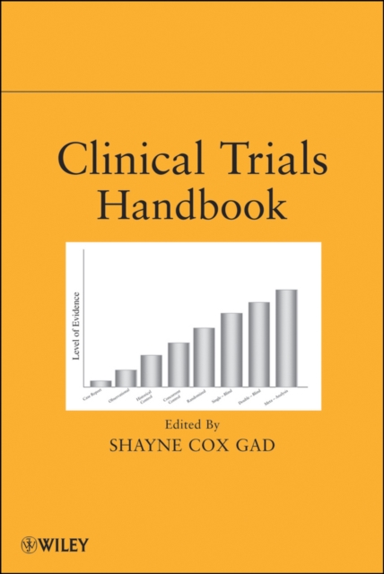 Clinical Trials Handbook Gad Hardback Wiley–Blackwell 9780471213888