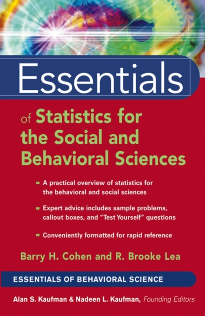 Essentials of Statistics for the Social and Behavioral Sciences Cohen Paperback