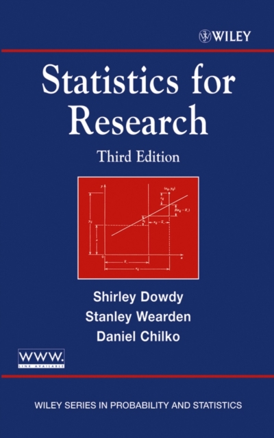 Statistics for Research 3e Dowdy Hardback Wiley–Blackwell 9780471267355