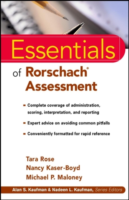 Essentials of Rorschach Assessment Rose Paperback John Wiley & Sons