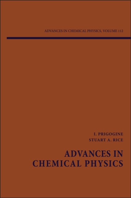 Advances in Chemical Physics V112 Prigogine Hardback Wiley–Blackwell