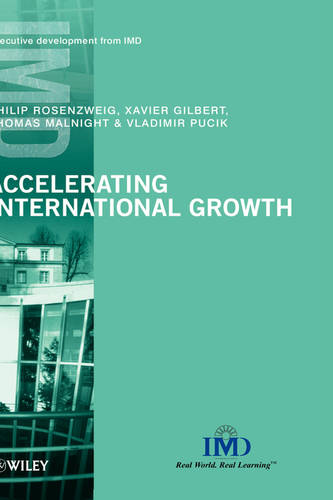 Accelerating International Growth Rosenzweig Hardback John Wiley & Sons