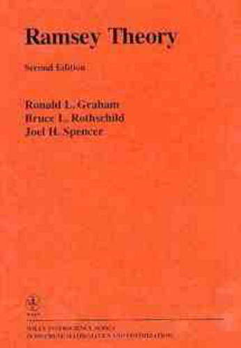 Ramsey Theory Graham Rothschild Spencer Hardback Wiley–Blackwell 9780471500469