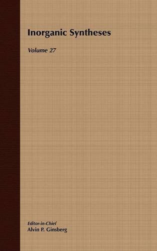 Inorganic Syntheses V27 Ginsberg Hardback Wiley–Blackwell 9780471509769