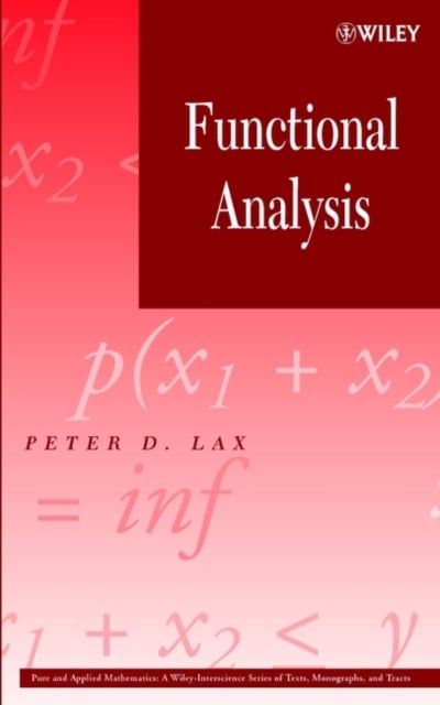 Functional Analysis Lax Hardback Wiley–Blackwell 9780471556046