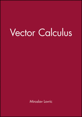 Vector Calculus Student Solutions Manual Lovric Paperback John Wiley & Sons